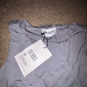 princess polly NWT grey high neck dress